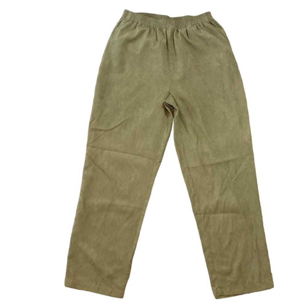 Vintage Faux Suede Pants